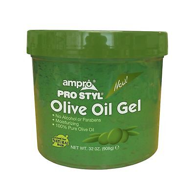 [Ampro] Pro Styl Olive Oil Gel No Alcohol No Parabens 32Oz