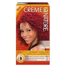 [Creme Of Nature] Argan Oil Exotic Shine Hair Color Dye Intensive Red 7.6