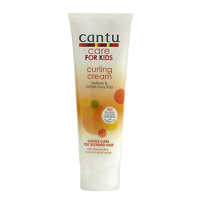 [Cantu] Care For Kids Curling Cream 8Oz Defines & Tames Fussy Frizz