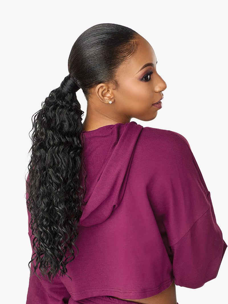 Sensationnel Synthetic Instant Up & Down Pony Wrap Half Wig - Ud 2
