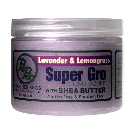 [Bb] Super Gro Conditioner With Shea Butter (Lavender & Lemongrass) 6Oz