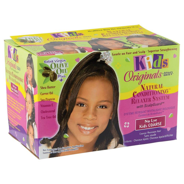 [Africa'S Best] Kids Organics Conditioning Relaxer System No-Lye Coarse 1 App.