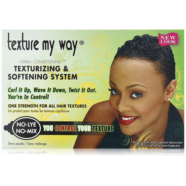 Texture My Way Herbal Conditioning Texturizing & Softening System Kit