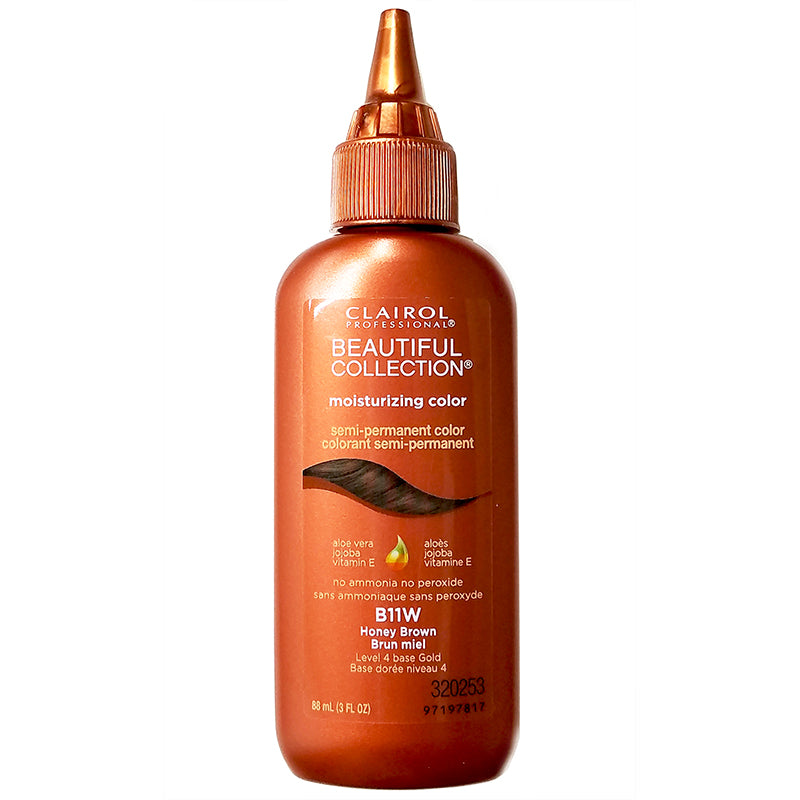 [Clairol] Beautiful Collection Semi-Permanent Moisturizing Hair Color Rinse 3Oz [B11W Honey Brown]
