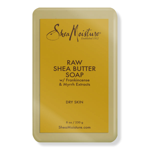 [Shea Moisture] Raw Shea Butter Bar Soap W/ Frankincense & Myrrh 8Oz