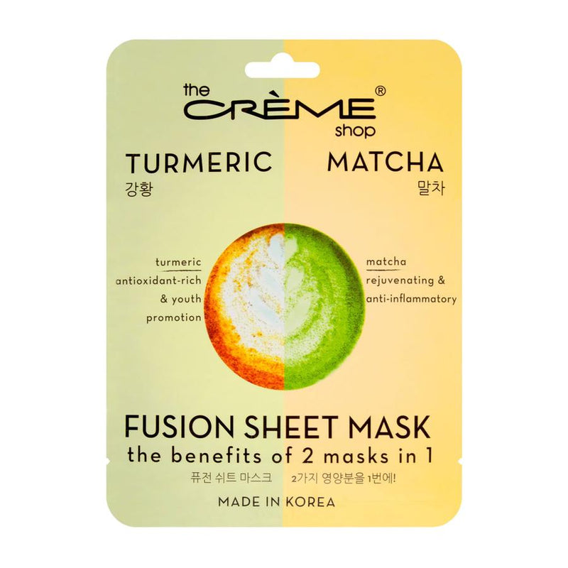 Turmeric & Matcha Fusion Sheet Mask