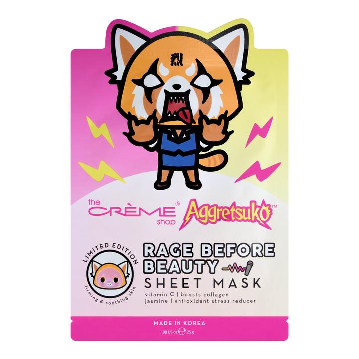 [The Creme Shop] Aggretsuko Rage Before Beauty Sheet Mask