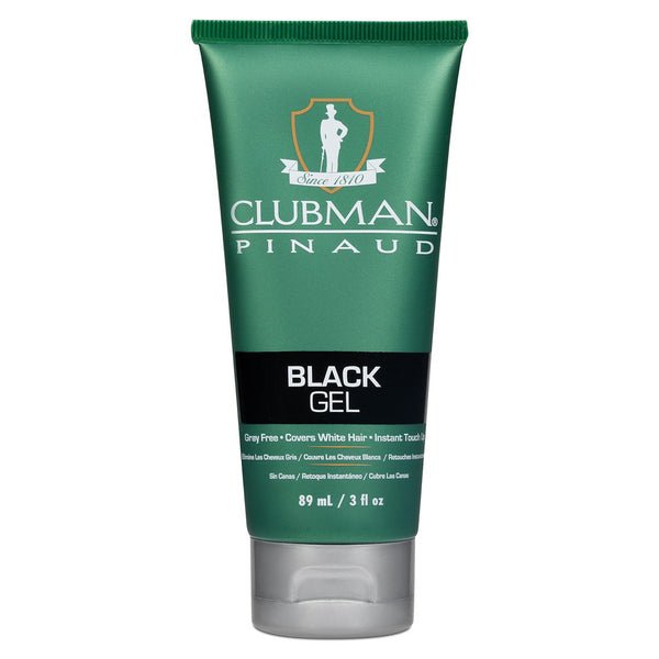 [Clubman Pinaud] Black Gel 3Oz Temporary Covers Gray Instant Touch Up