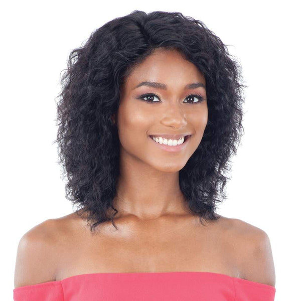 Shake N Go Naked Brazilian Wet & Wavy Human Hair Lace Front Wig - Crystal Wave