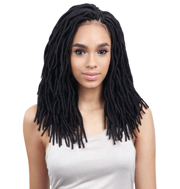 2x Soft Wavy Faux Loc 12" - Freetress Synthetic Crochet Braid Dread Locks