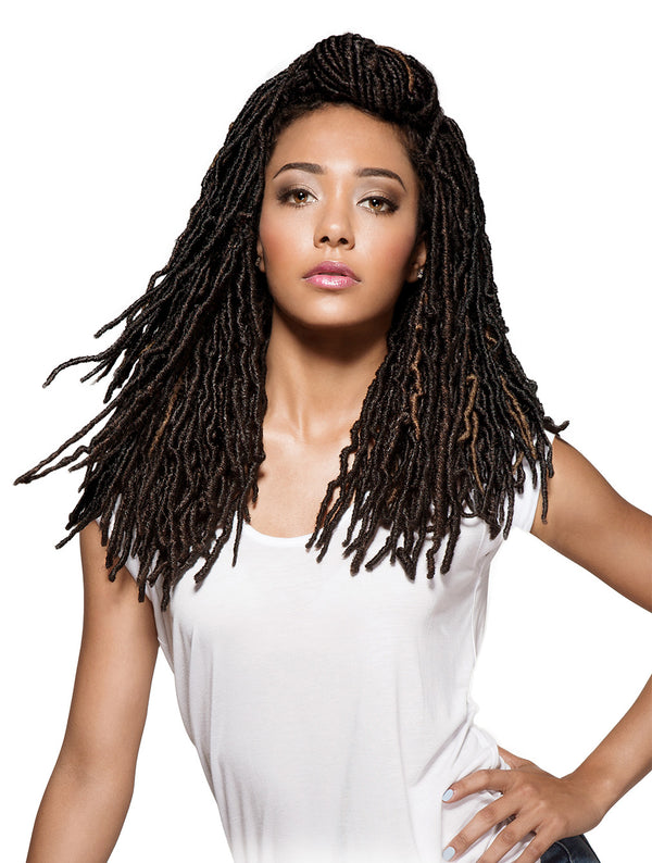Bobbi Boss African Roots Synthetic Pre-loop Braid - 2x Nu Locs 24"
