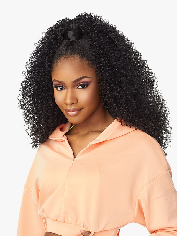 Sensationnel Synthetic Instant Up & Down Pony Wrap Half Wig - Ud 3