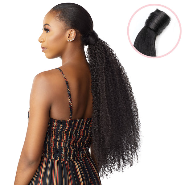 Sensationnel Synthetic Ponytail Instant Pony Wrap - Kinky Curly 24"