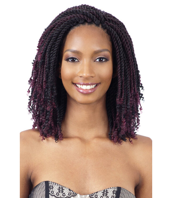 2x Kinky Twist 8" - Freetress Synthetic Crochet Pre-looped Braid