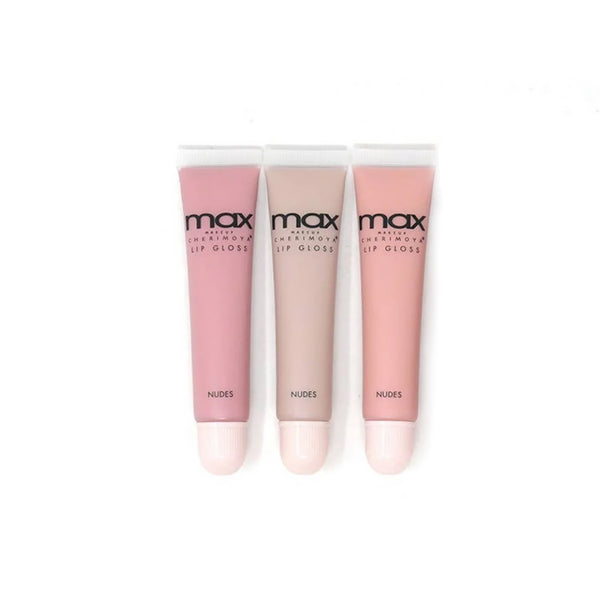 Max Makeup Cherimoya Nudes Lip Gloss