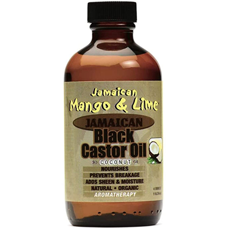 [Jamaican Mango&Lime] Pure Organic Black Castor Oil Treatment Coconut 8Oz