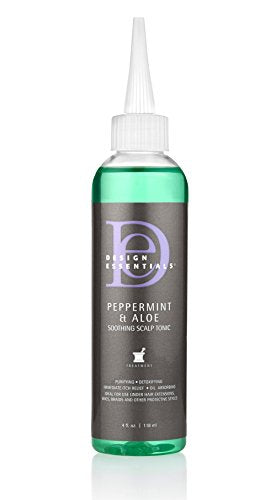 [Design Essentials] Peppermint & Aloe Soothing Scalp Tonic Treatment 4oz