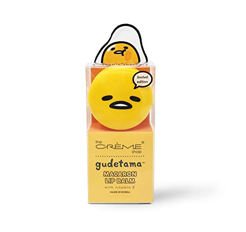 [The Creme Shop] Gudetama Macaron Lip Balm, Pineapple Sherbert