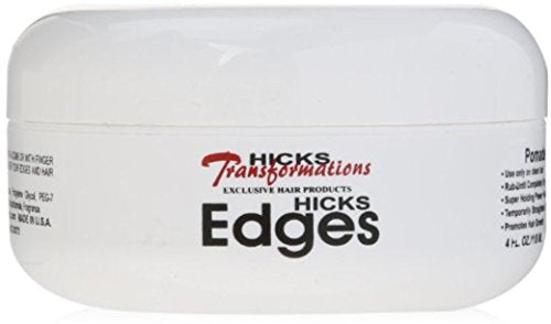[Hicks] Edges Pomade Edge Control Hair Styling Gel Total Transformations 4oz