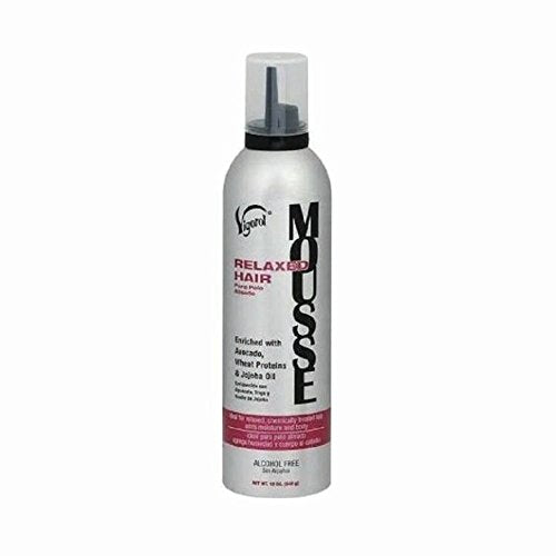 [Vigorol] Relaxed Hair Mousse Alcohol Free 12oz