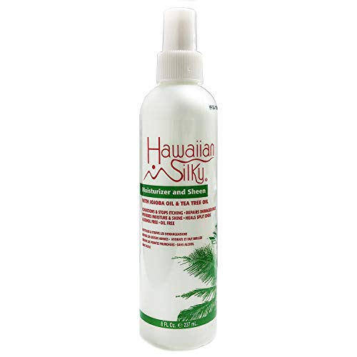 [Hawaiian Silky] Moisturizer & Sheen With Jojoba & Tea Tree Oil 8oz