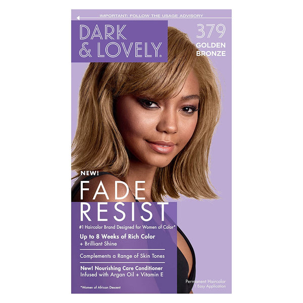 Dark&Lovely Fade Resist Rich Conditioning Hair Color #379 Golden Bronze