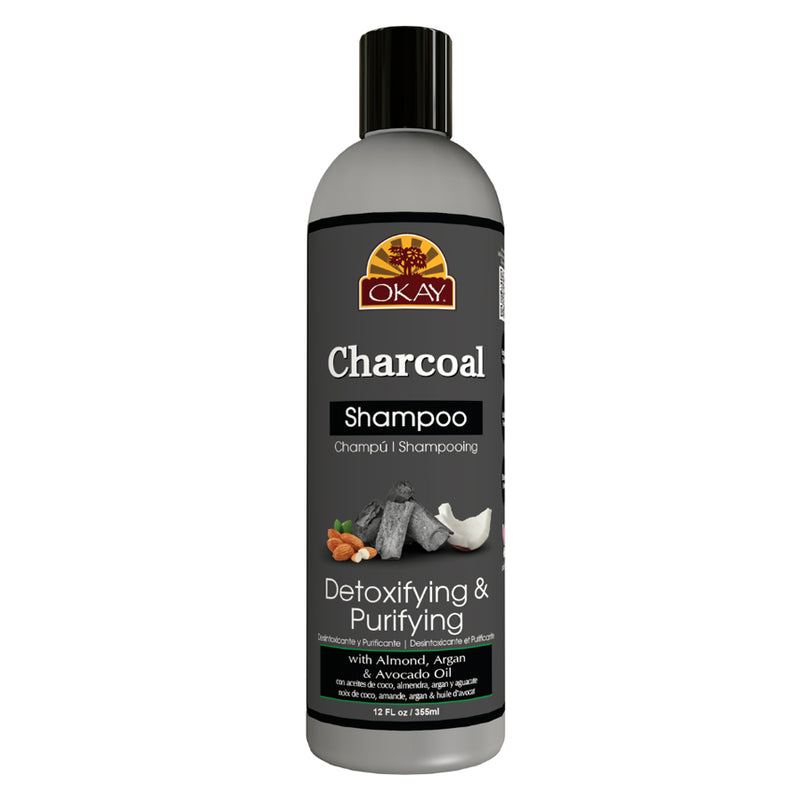 [Okay] Detoxifying & Purifying Charcoal Shampoo 12Oz