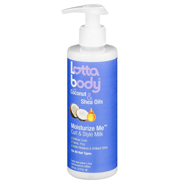 [Lottabody] Moisturize Me Curl & Style Milk With Coconut & Shea Oils 8Oz