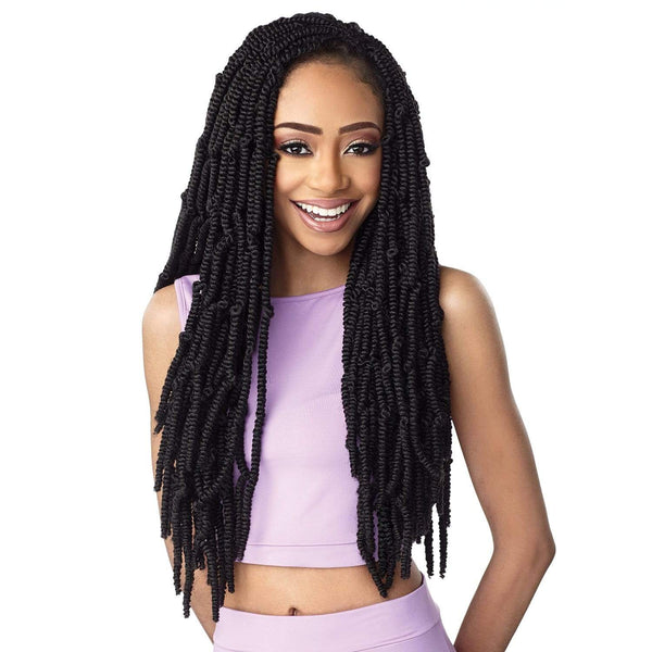 Sensationnel Lulutress Synthetic Crochet Braid - 3x Bomb Twist 18"