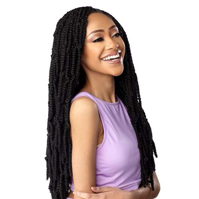 Sensationnel Lulutress Synthetic Crochet Braid - 3x Bomb Twist 18"