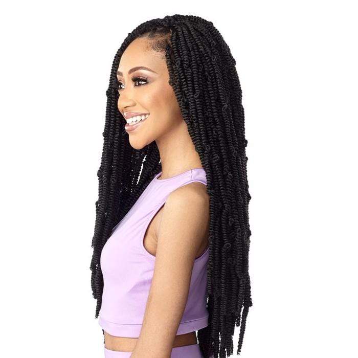 Sensationnel Lulutress Synthetic Crochet Braid - 3x Bomb Twist 18"