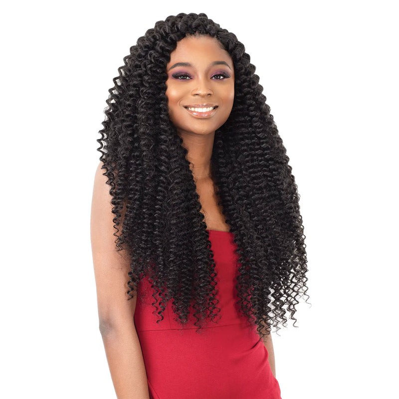 Freetress Synthetic Braid - 3x Pearl Curl 18