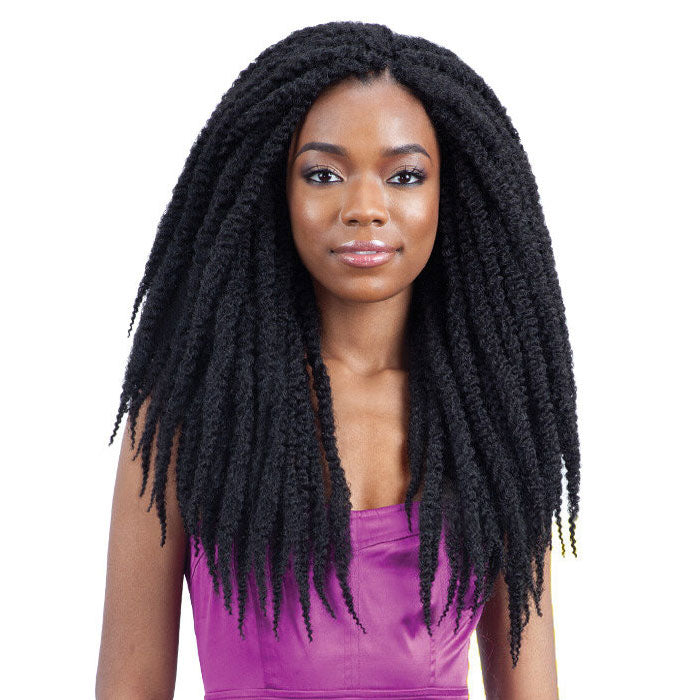 3x Punta Cana Twist - Freetress Synthetic Hair Crochet Braid Fluffy Bouncy