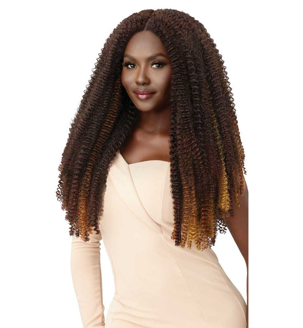 Outre X-pression Twisted Up Crochet Braids 3x - Springy Bohemian Twist 24