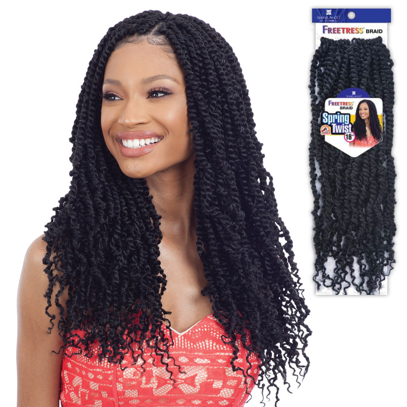 Freetress Synthetic Crochet Braids - Spring Twist 18"