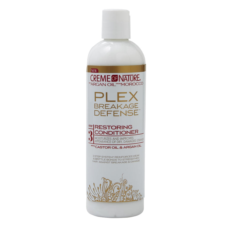 [Creme Of Nature] Plex Breakage Defense Restoring Conditioner 12Oz