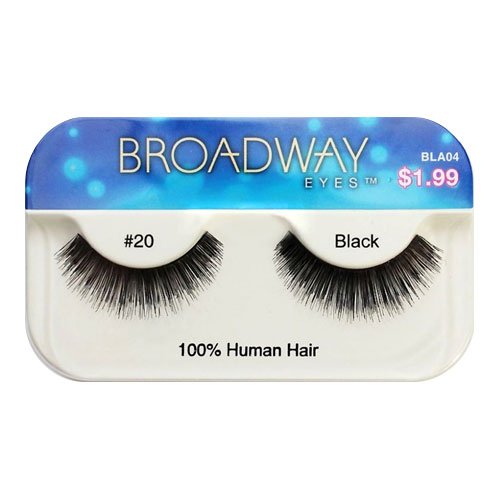 [Broadway Eyes] 100% Human Hair Lashes, BLA01-09