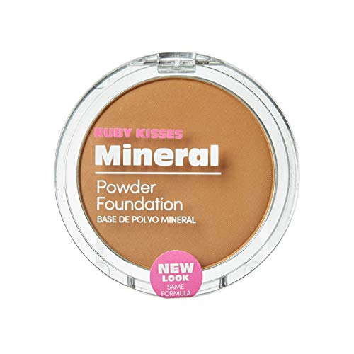 [Ruby Kisses] Mineral Powder 1Pc Face Compact Pressed Powder 0.35oz