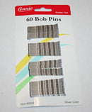 Annie 60 Pcs Bob Pins 2" Silver