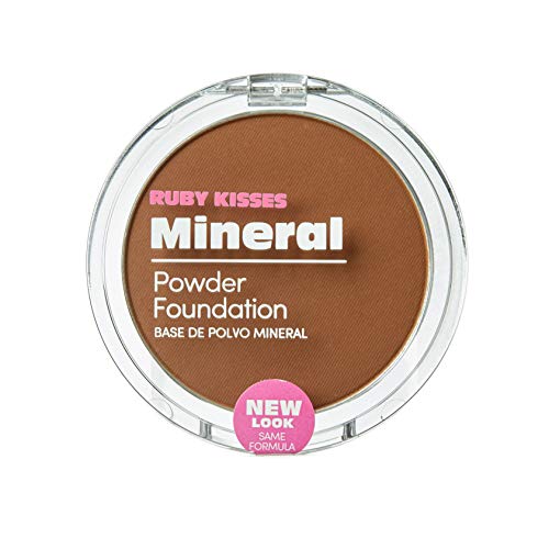 [Ruby Kisses] Mineral Powder 1Pc Face Compact Pressed Powder 0.35oz