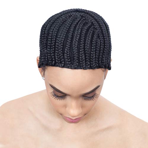 Shake N Go Freetress Braided Cap "With Combs" For Crochet Braids Or Weaves