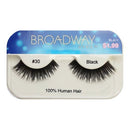 [Broadway Eyes] 100% Human Hair Lashes, BLA10-19