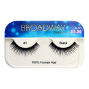 [Broadway Eyes] 100% Human Hair Lashes, BLA01-09