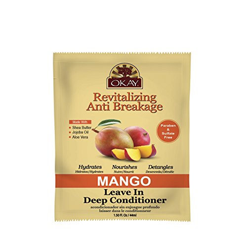 [Okay] Mango Leave-In Deep Conditioner, Revitalizing Anti Breakage 1.5oz