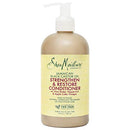 Sheamoisture Strengthen And Restore Rinse Out Hair Conditioner To Intensely Smooth And Nourish Hair 100% Pure Jamaican Black Castor Oil With Shea Butter, Peppermint And Apple Cider Vinegar 13 Oz