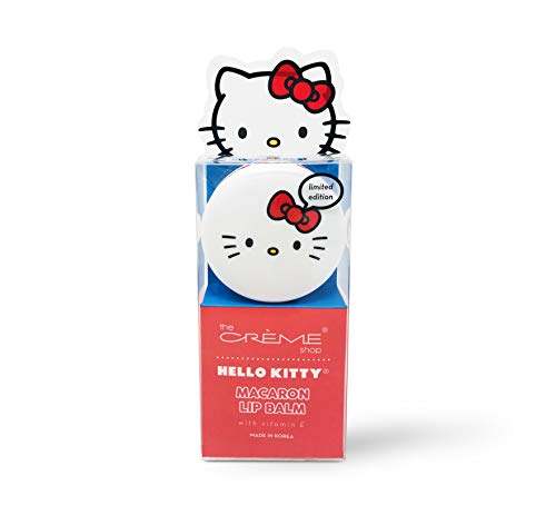 [The Creme Shop] Hello Kitty Macaron Lip Balm, Mixed Berry
