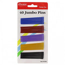 Annie 40 Pcs Jumbo Bob Pins 2 3/4" Assorted Color