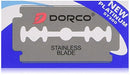 100 Dorco St300 Double Edge Razor Blades/ Stainless Steel By Original Dorco