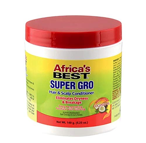 [Africa'S Best] Super Gro Hair&Scalp Conditioner Regular 5.25Oz