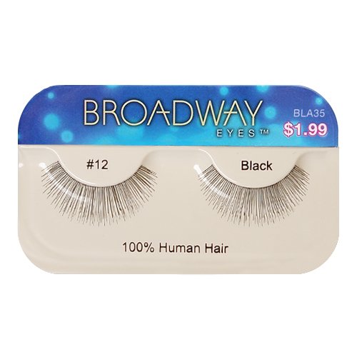 [Broadway Eyes] 100% Human Hair Lashes, BLA30-39